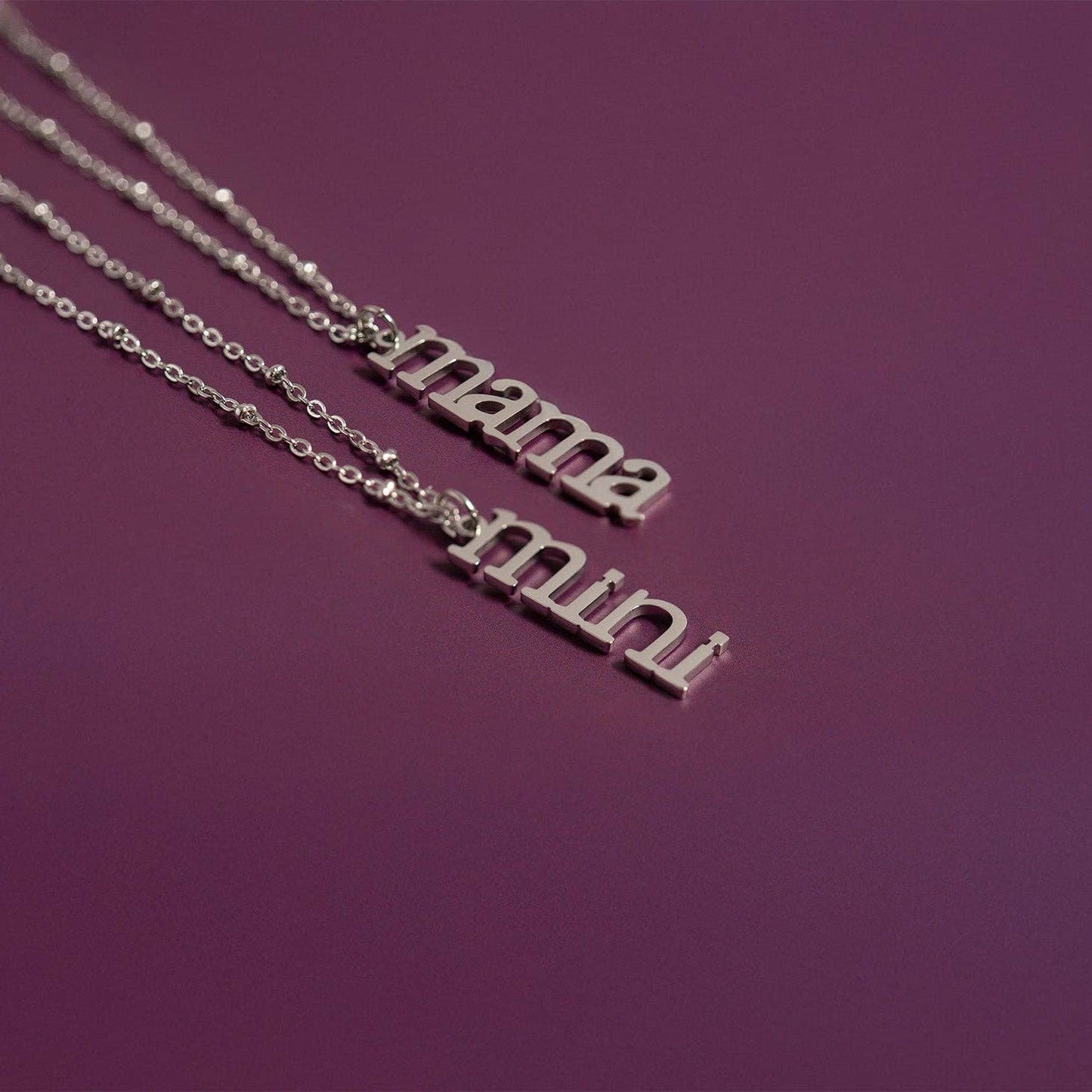 18K Gold PVD Stainless Steel Mama Charm