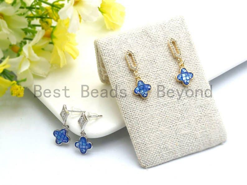 100% Natural White Shell Clover Pendant/charm White Gold Silver Charm, Shell Flower Pendant, Shell Jewellery, 10x13mm