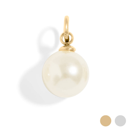 8mm Glass Pearl Charms
