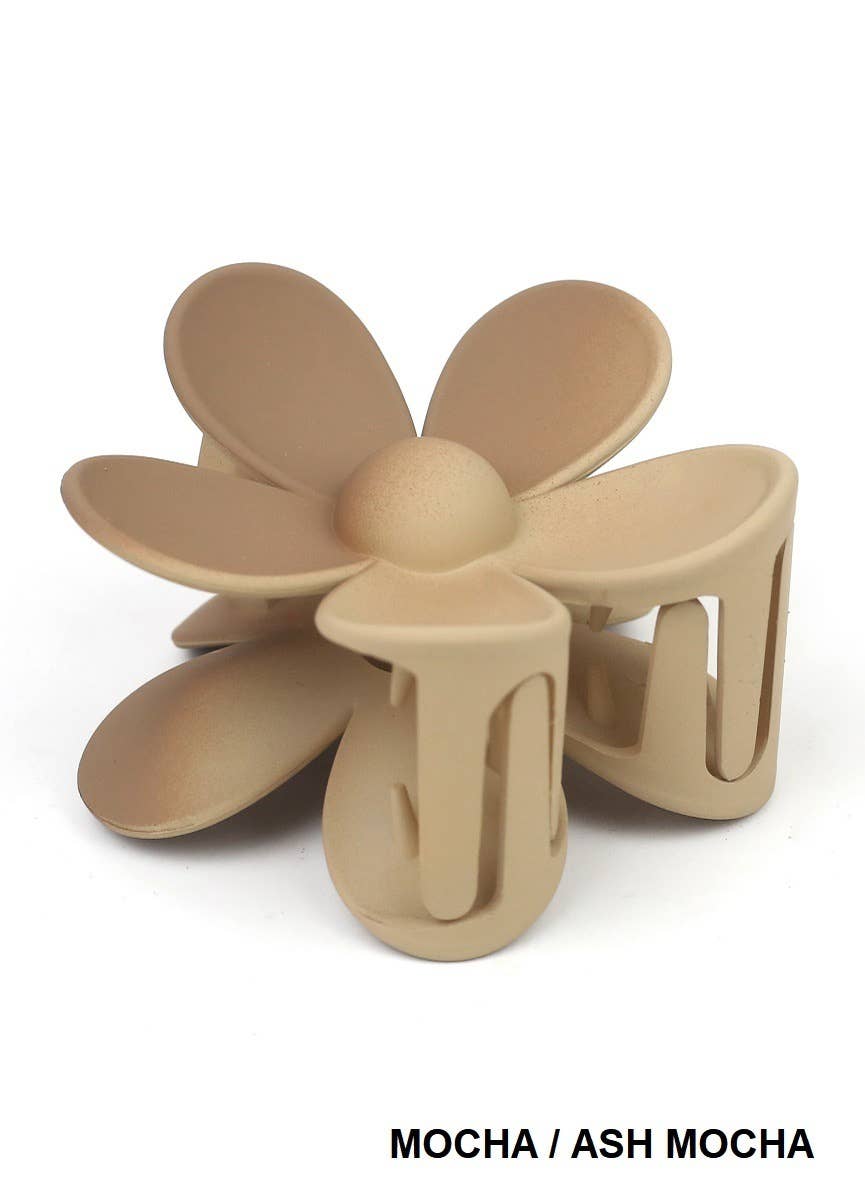 FLOWER HAIR CLAW CLIP
