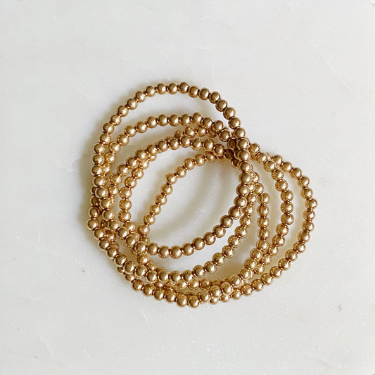 Golden Beads Bracelet