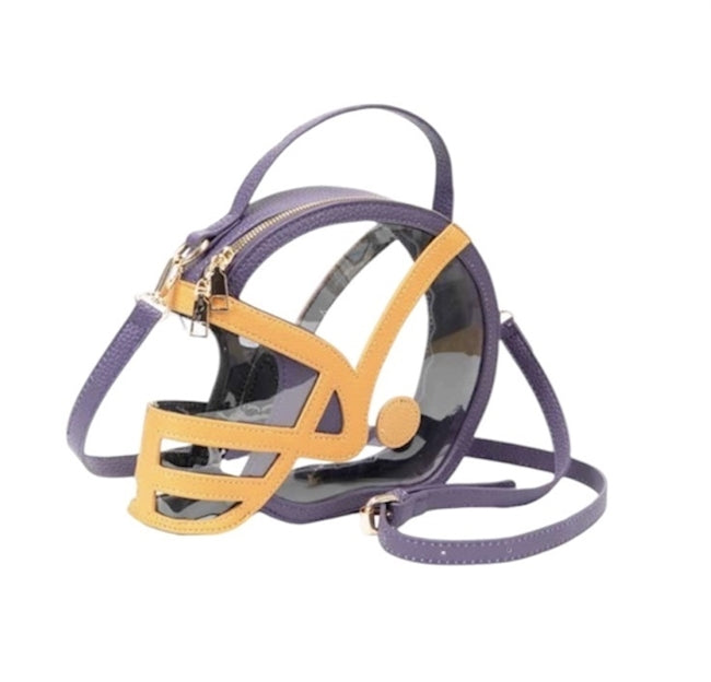 Clear Crossbody Football Helmet Bag