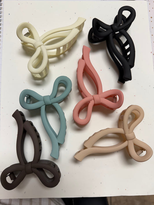 Bow Hair Claw