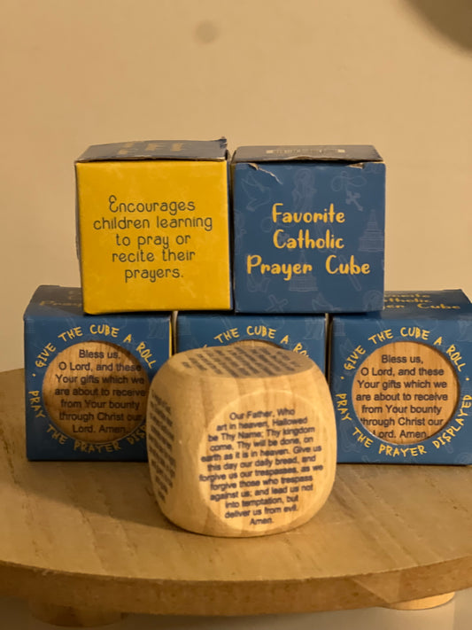 Wooden Prayer Cube