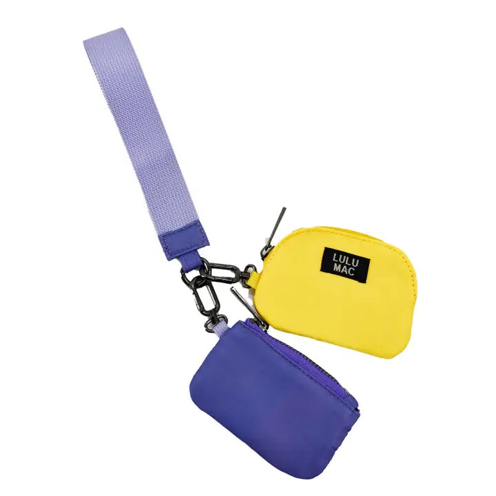 Lu Lu Mac Double Pouch Wristlet