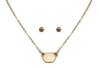Mini Druzy Necklace