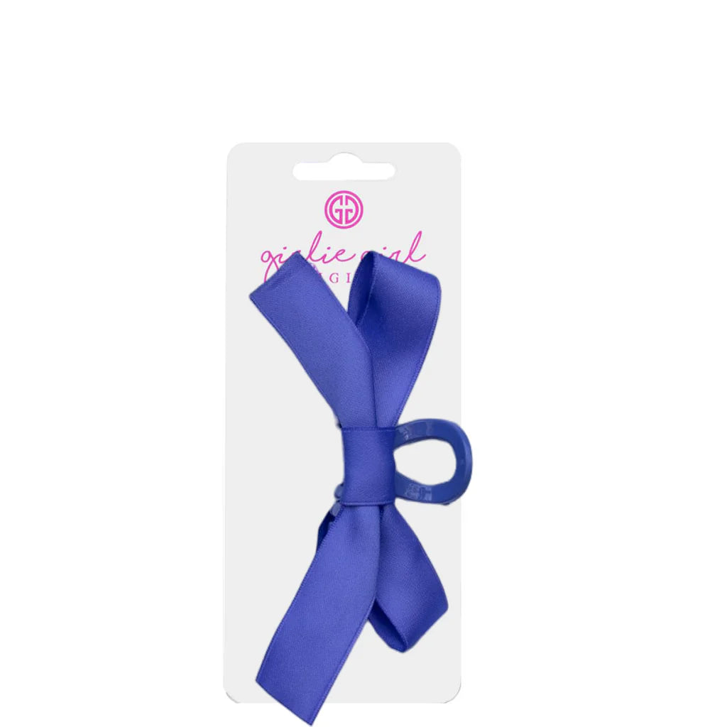 Girlie Girl Original Hair Clip with Ribbon Bow