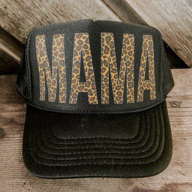 Leopard Mama Magna Pony® Mesh Foam Trucker Hat
