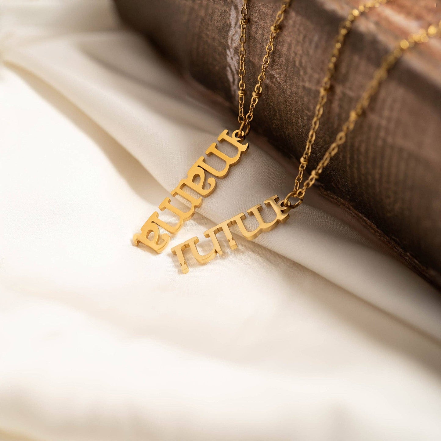 18K Gold PVD Stainless Steel Mama Charm