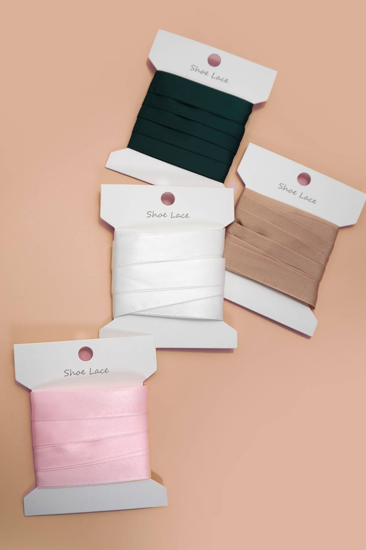 SILK SATIN RIBBON BOW PAIR SHOE LACES