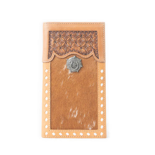 Silvermark Handtooled Leather & Hairon