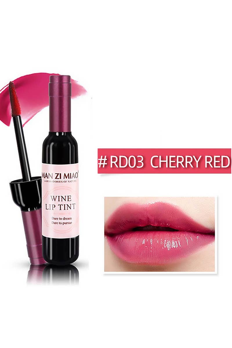 Long-lasting Lip Tint wine bottle shape Valentine gift