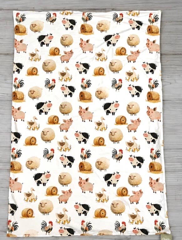 Farm Friends Blanket