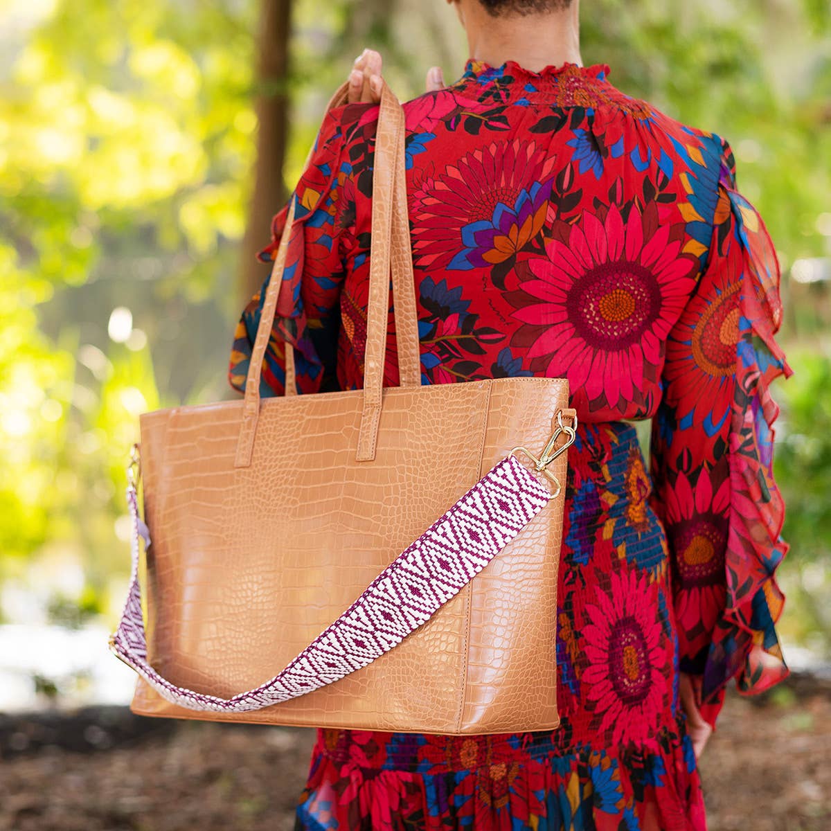 Berry Diamond Crossbody Strap