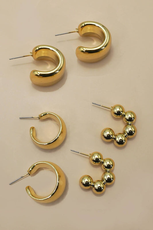 CLASSIC HOOP EARRINGS
