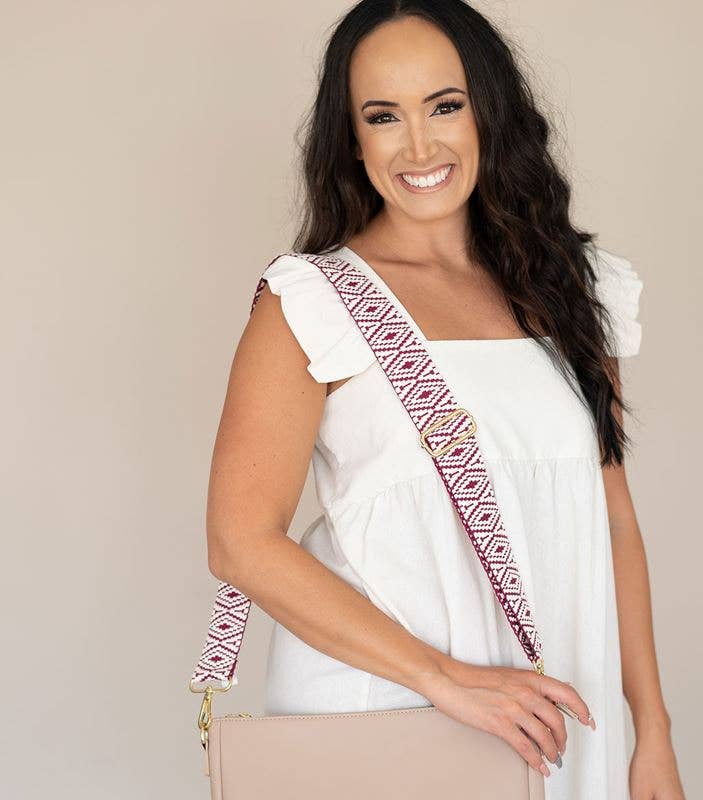 Berry Diamond Crossbody Strap