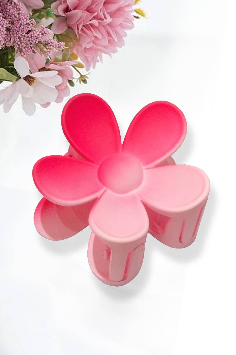 FLOWER HAIR CLAW CLIP