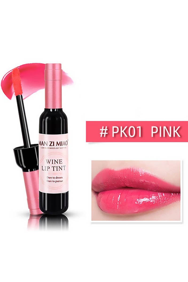Long-lasting Lip Tint wine bottle shape Valentine gift