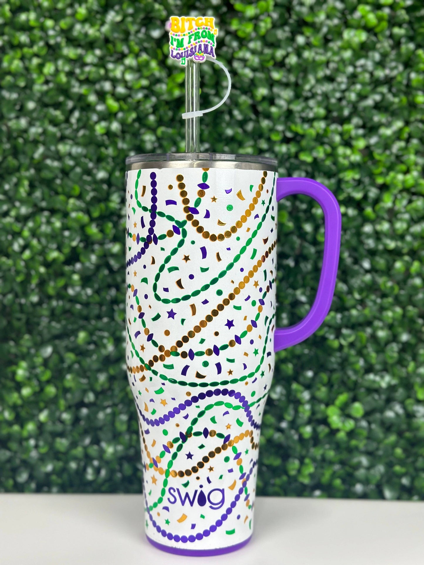 I’m From Louisiana Straw Topper