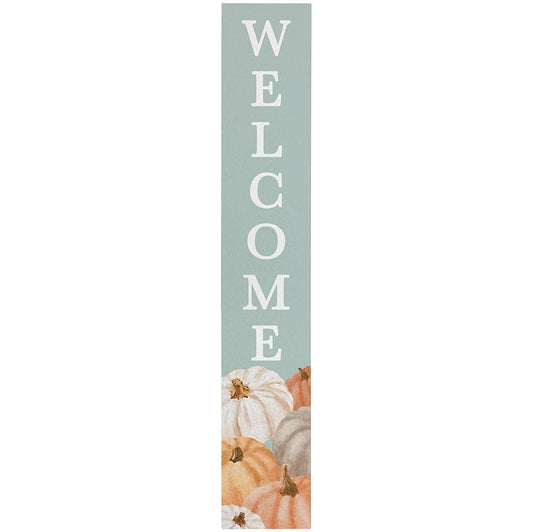 Welcome Pumpkin Pile - Porch Boards