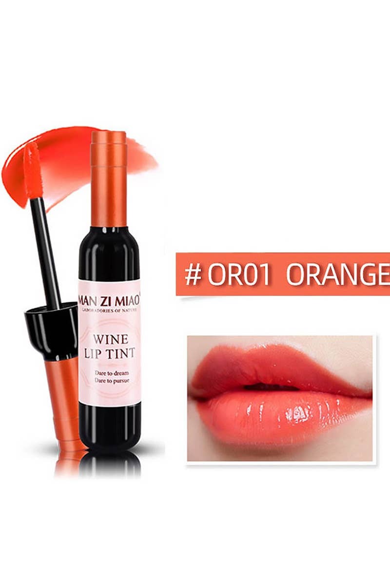 Long-lasting Lip Tint wine bottle shape Valentine gift