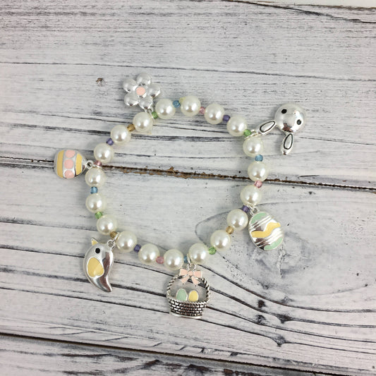 Easter Charms Stretch Bracelet