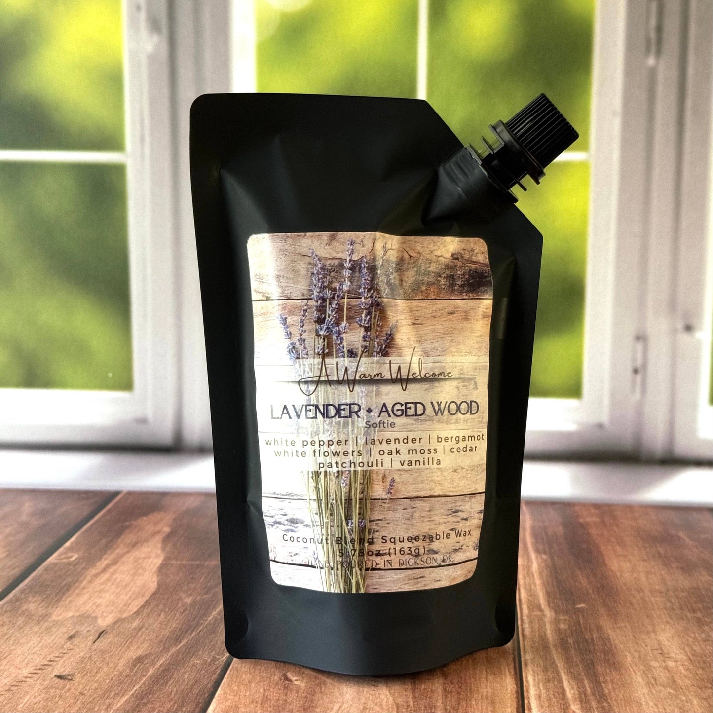 Lavender + Aged Oak Softie | Squeeze Wax Melt