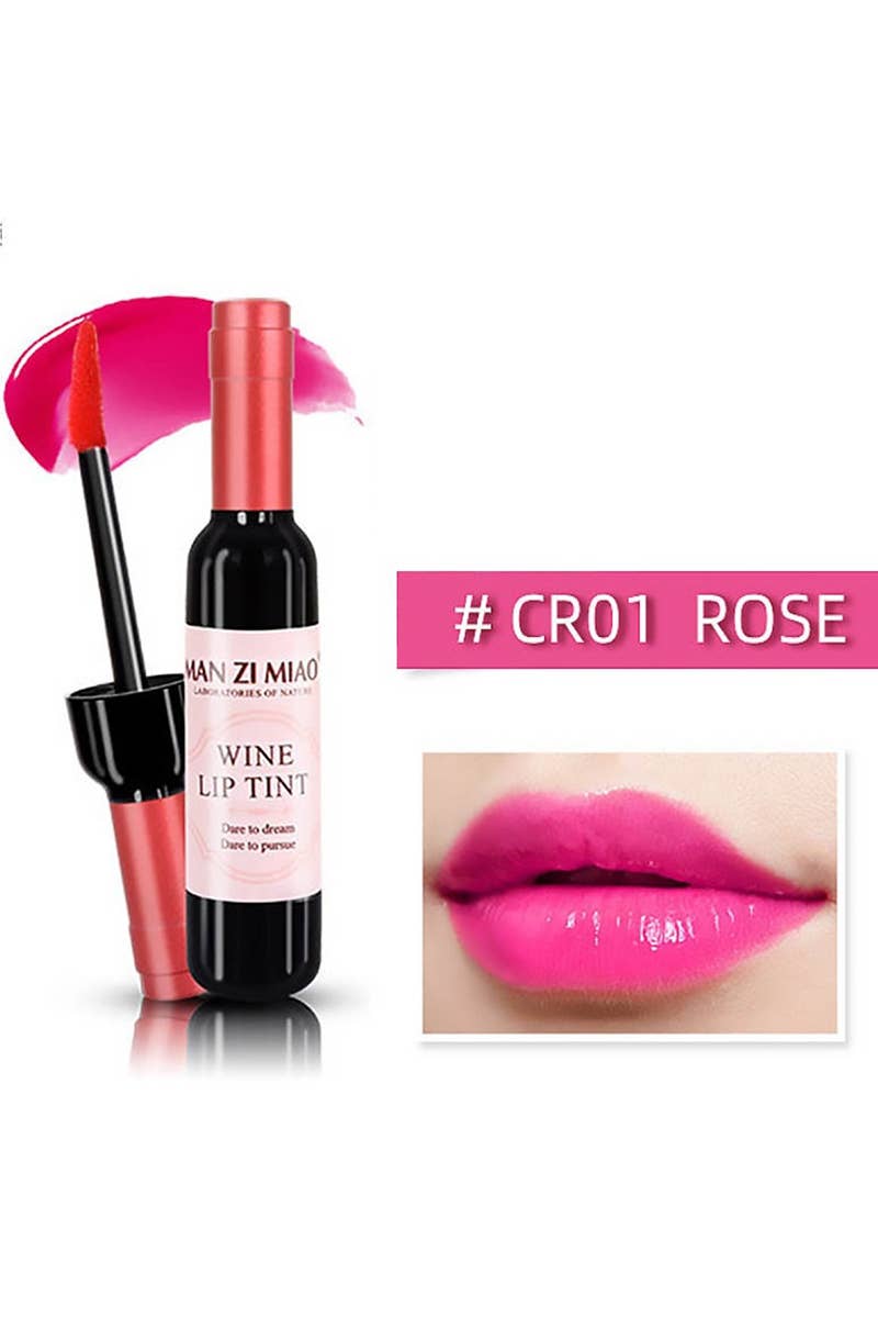 Long-lasting Lip Tint wine bottle shape Valentine gift