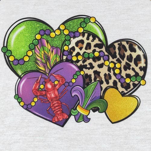 Mardi Heart Raglan