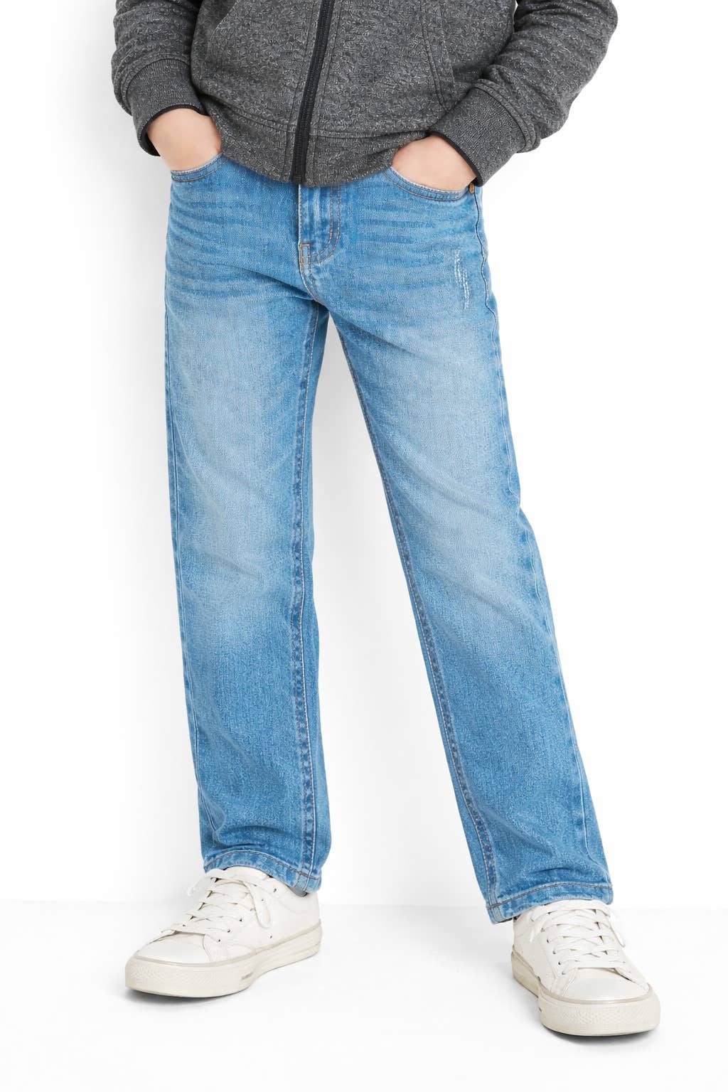 Boy's Basic Fit Light Wash Jean