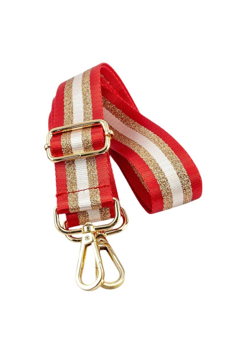 Game Day Striped Shoulder Bag Strap