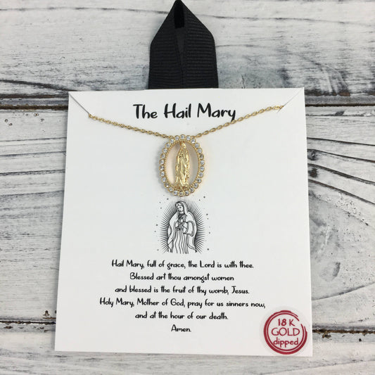 St. Mary pendant necklace 