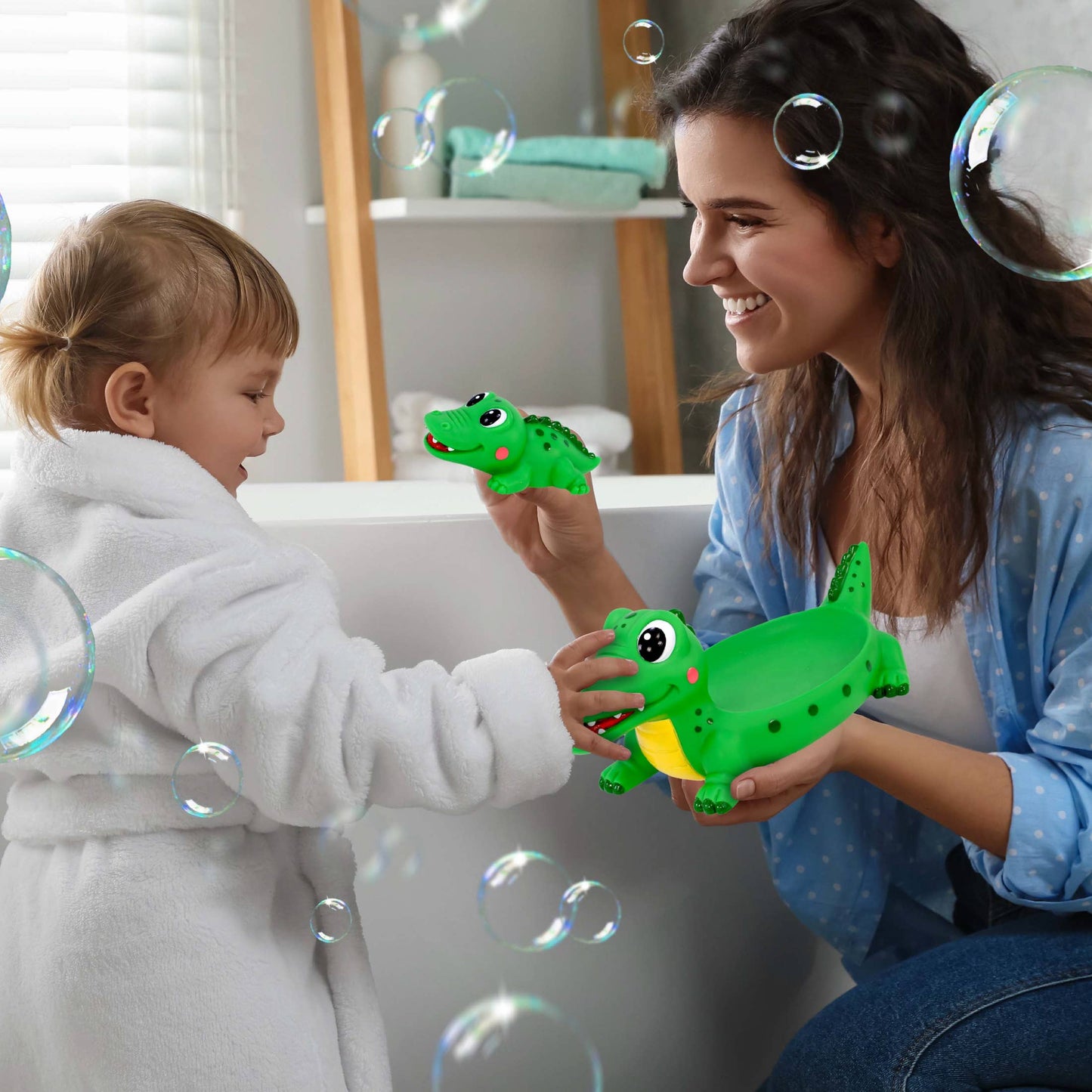 Family Bath Buddies - Alligator
