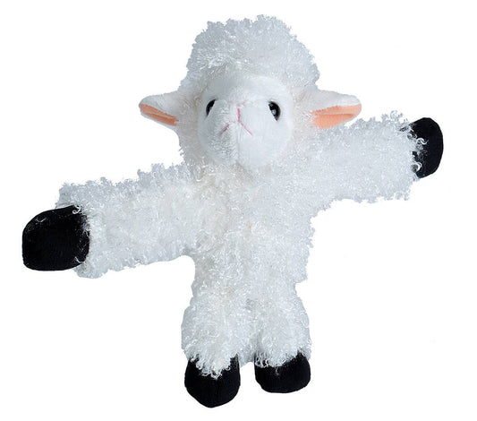 Huggers Lamb White Stuffed Animal 8"