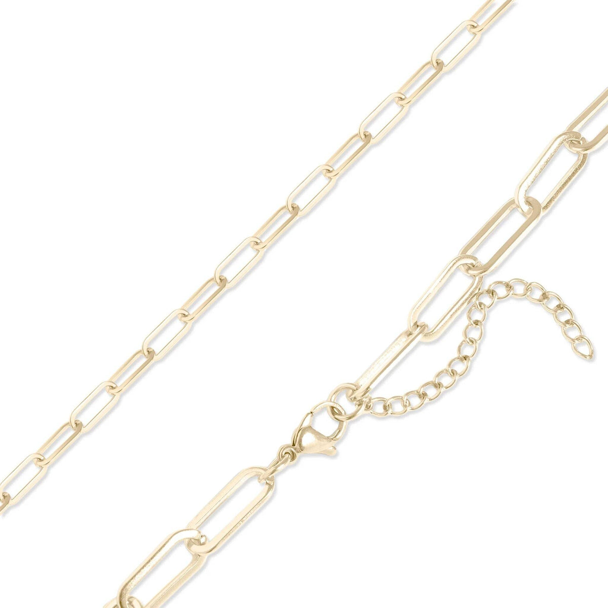 14K Gold Filled PLUS™ 2.5MM Paperclip Chain Necklace