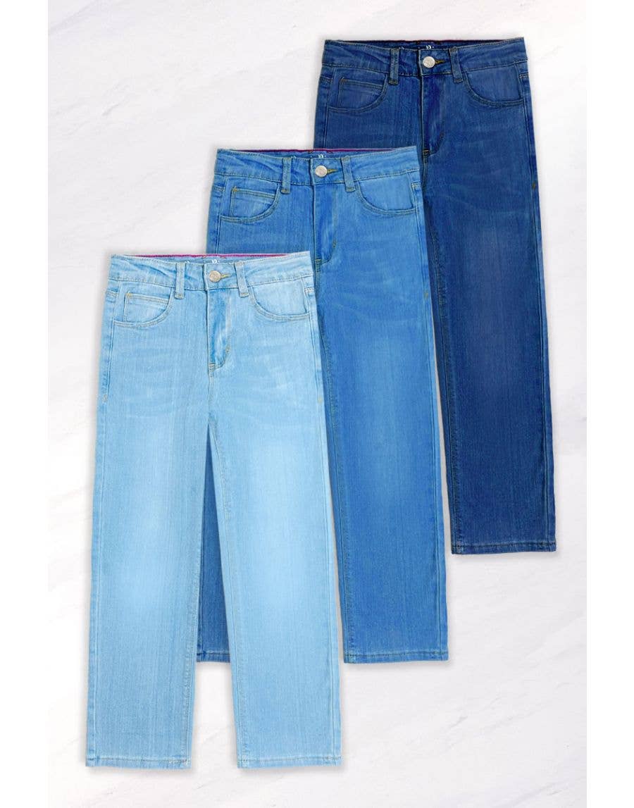 Toddler's Premium Straight Fit Denim Jeans