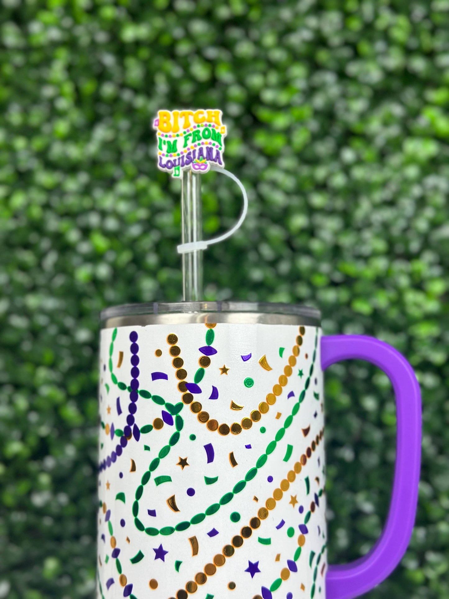 I’m From Louisiana Straw Topper