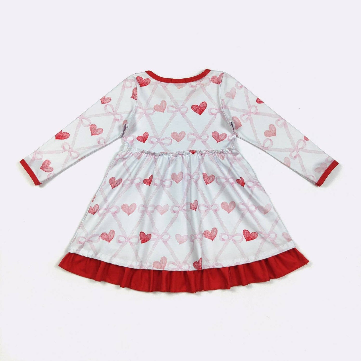 Coquette Heart Girls Dress