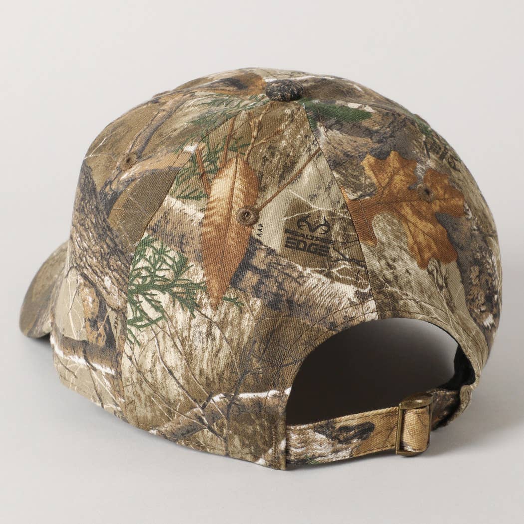 USA Flag Embroidery Patch Camo Cap