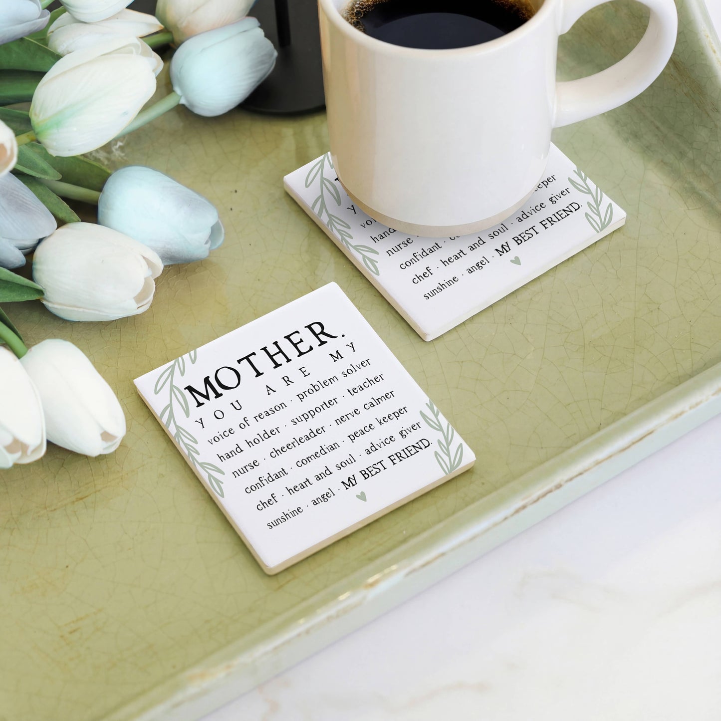 Mother You Are My - Creamic Coaster Square