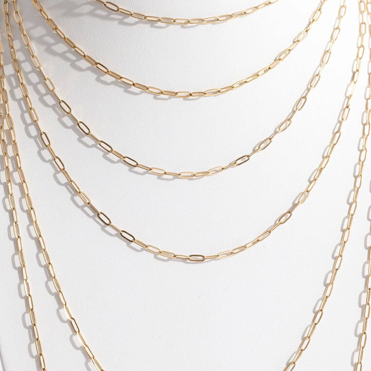 14K Gold Filled PLUS™ 2.5MM Paperclip Chain Necklace