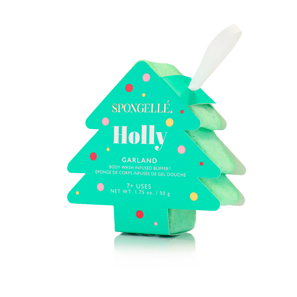 Spongelle Holiday Tree Buffer