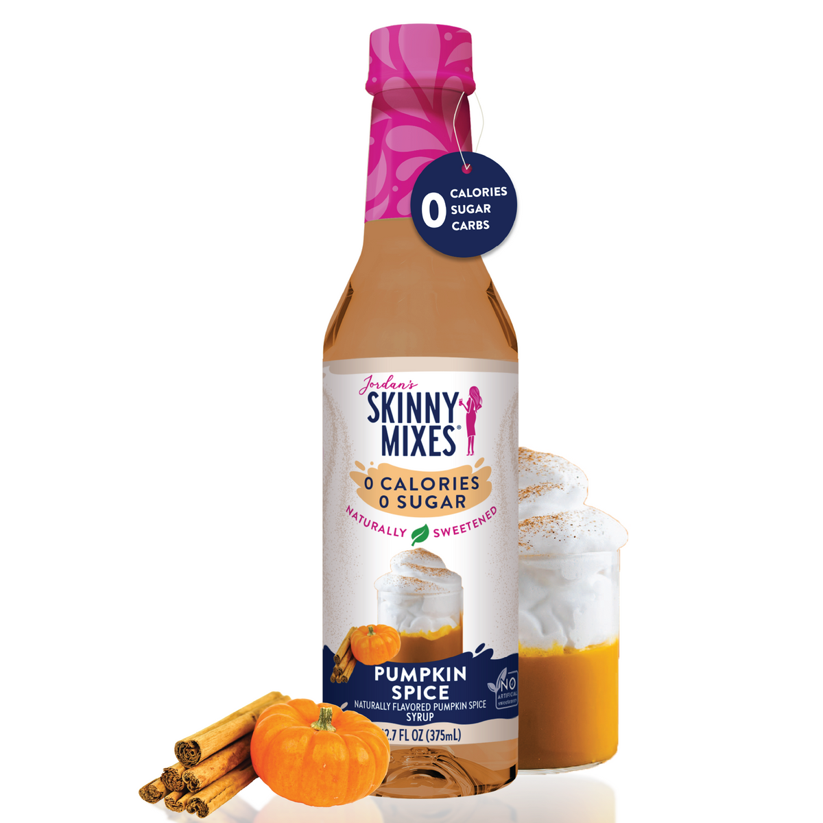 Naturally Sweetened Pumpkin Spice Syrup - 375ml