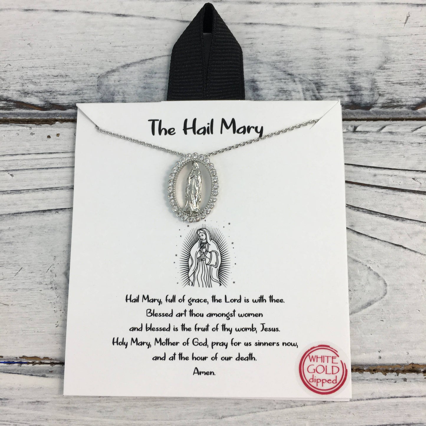 St. Mary pendant necklace 