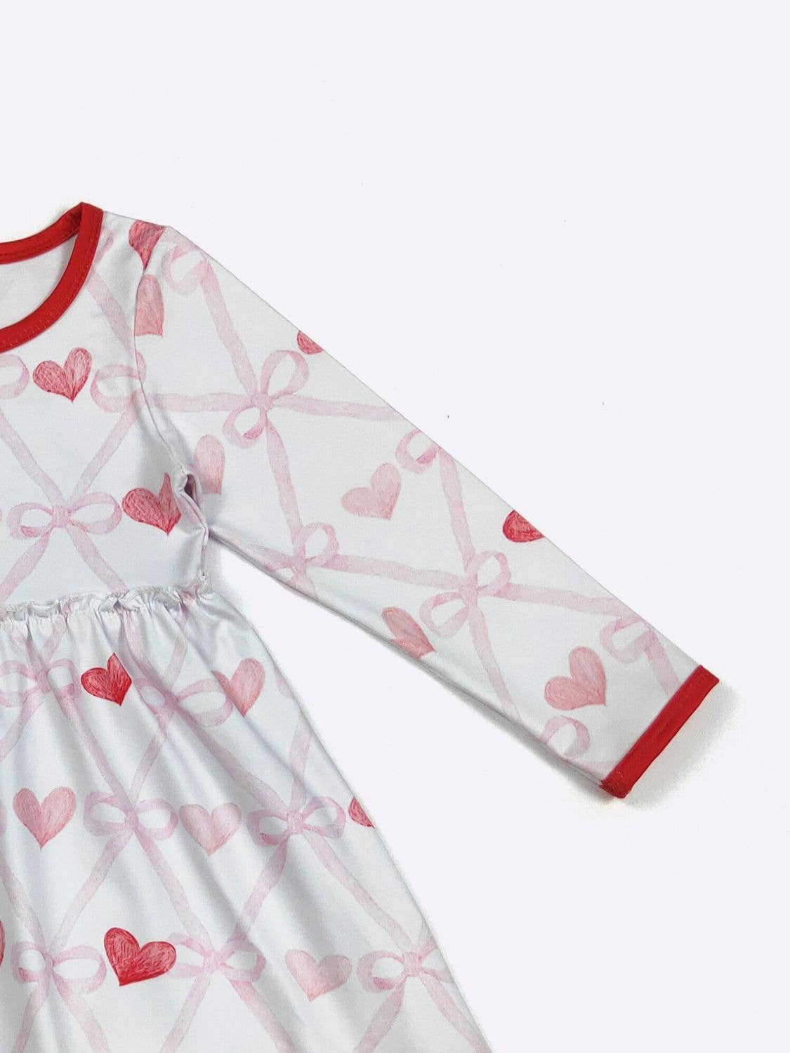 Coquette Heart Girls Dress
