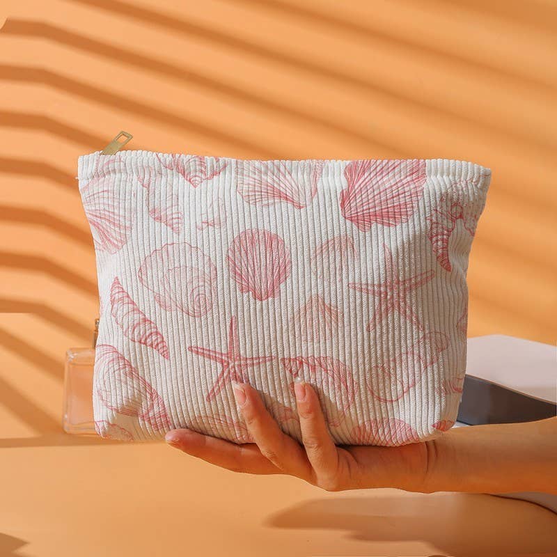 TRAVEL BOW CHERRY COSMETIC MAKEUP POUCH BAG