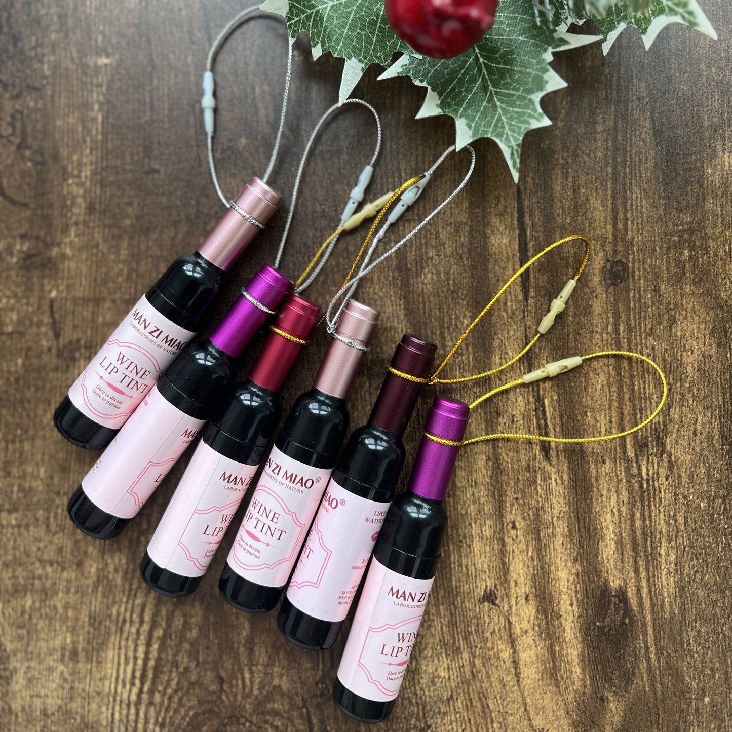 Long-lasting Lip Tint wine bottle shape Valentine gift