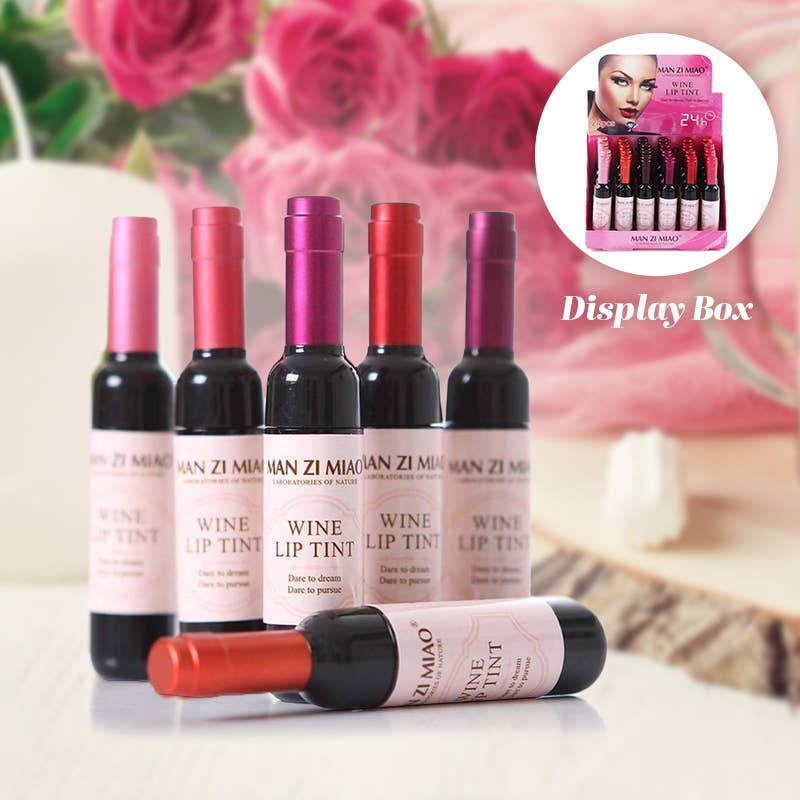 Long-lasting Lip Tint wine bottle shape Valentine gift