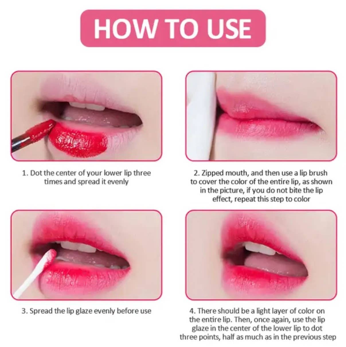 Long-lasting Lip Tint wine bottle shape Valentine gift