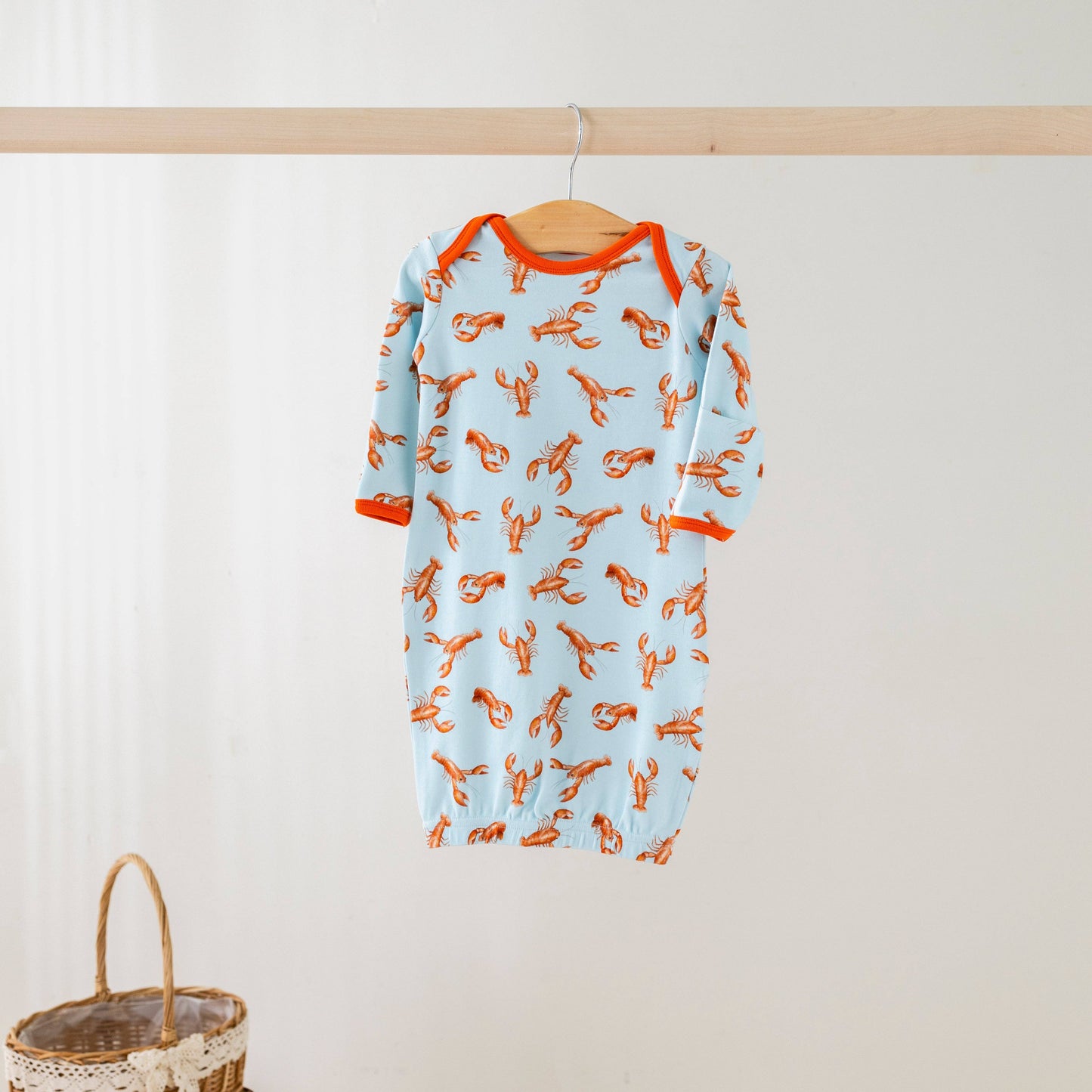 Pinch & Peel Organic Cotton Crawfish Pajamas